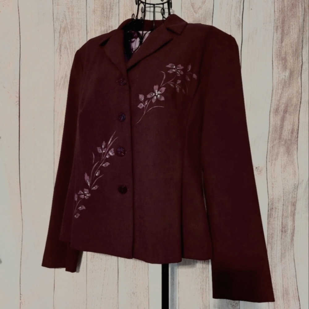 Michael Blair Raspberry-Red Blazer